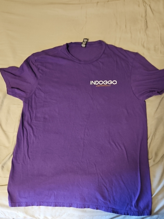 Other - Snoop Dog Indoggo Purple Crew Neck T-Shirt for Men